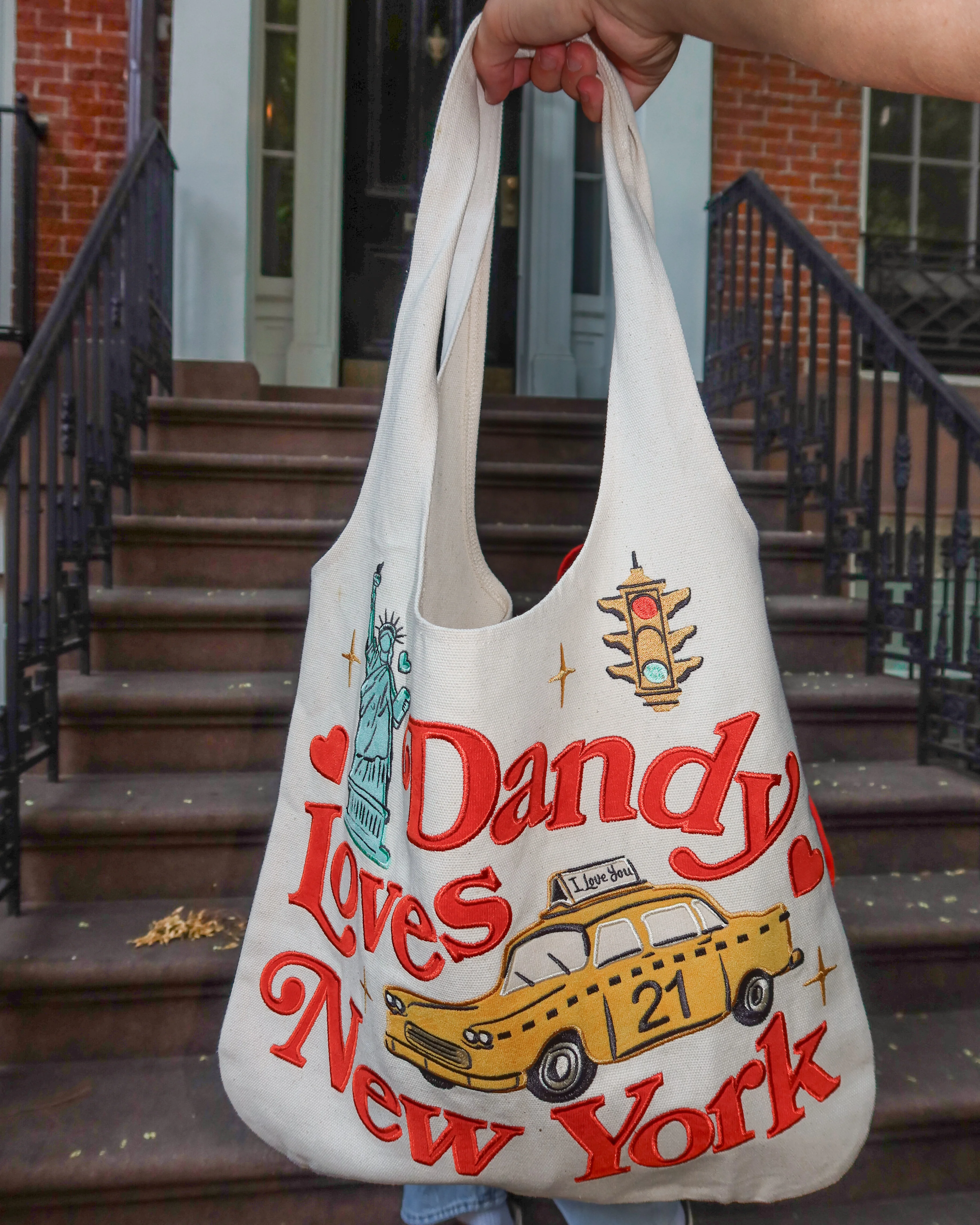 "Big Apple" Double-Sided Tote Bag - Image 6